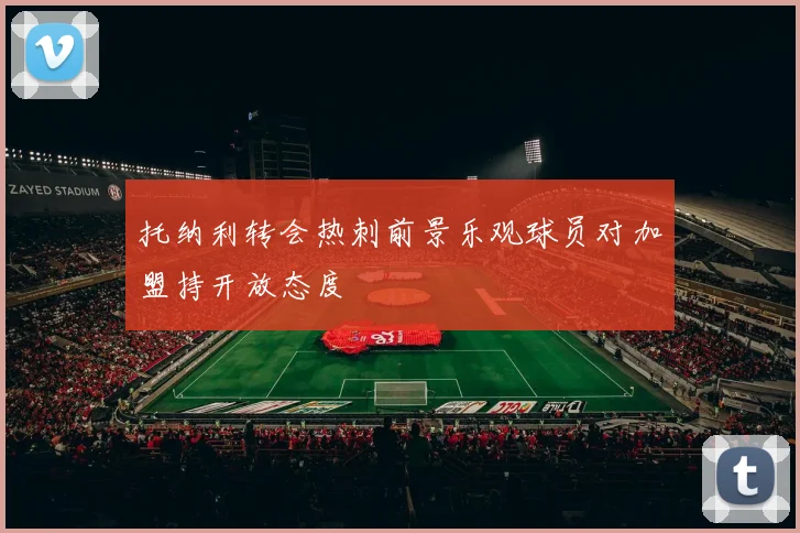 托纳利转会热刺前景乐观球员对加盟持开放态度